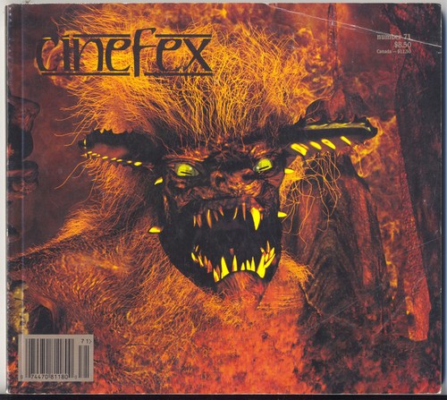 Cinefex magazine 71 - magazine, spawn