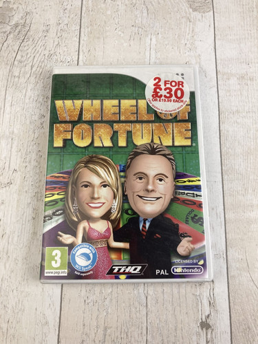 Wii wheel fortune - wii, video