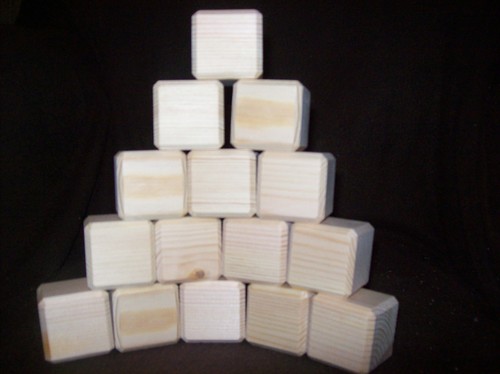Pine wooden cubes building - , cubes,building
