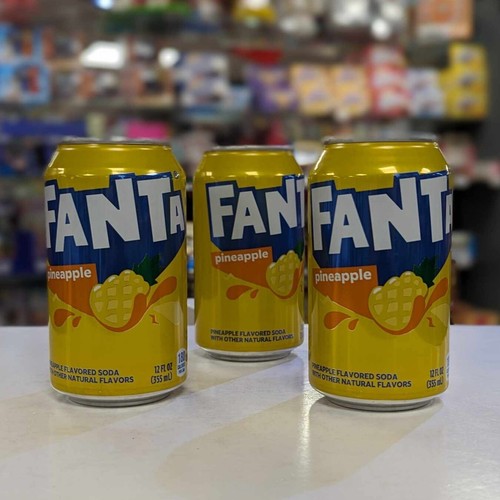 Fanta pineapple 355ml cans - 355ml, 3