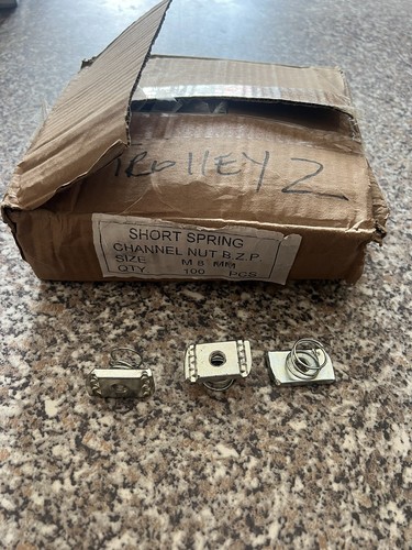 100x short spring connector - short,