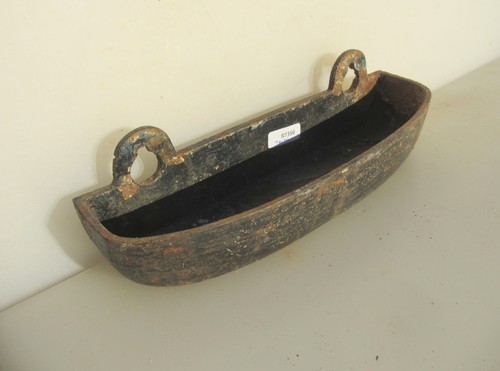 Victorian iron umbrella holder - victorian,