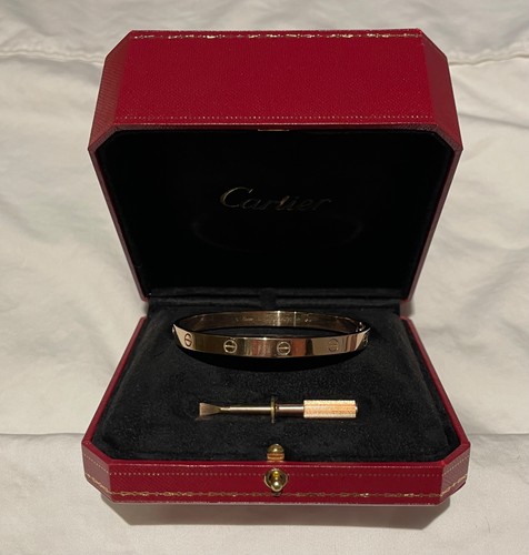 Cartier love bracelet rose - cartier,
