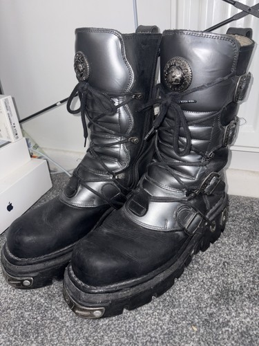 New rock reactor boots - new,