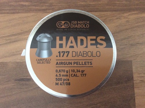 Jsb hades diabolo pellets 177 - jsb,