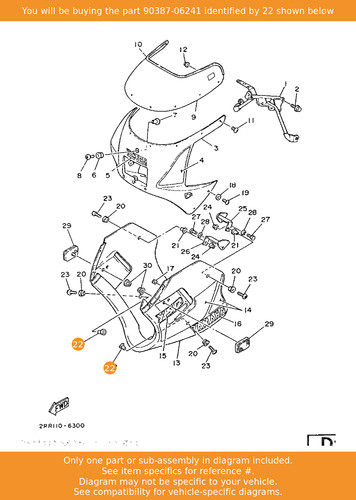 Yamaha collar 90387 06241 - collar,, 90387-06241