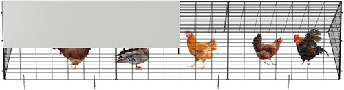 Large metal chicken - metal,
