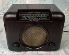 Vintage Bush DAC 90A Bakelite Radio, Original 1950's, Retro, Value Radio