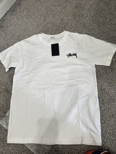 Stussy White T-Shirt Men's