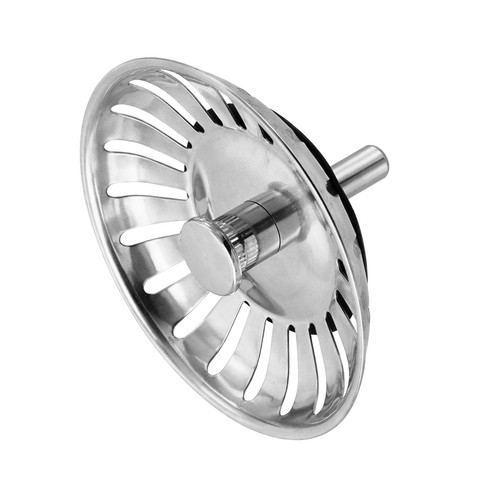 Stainless steel sink strainer - stainless,