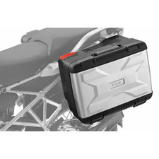 Original BMW Motorcycle Vario Suitcase Set Incl. Locking Cyl. Silver R1200GS