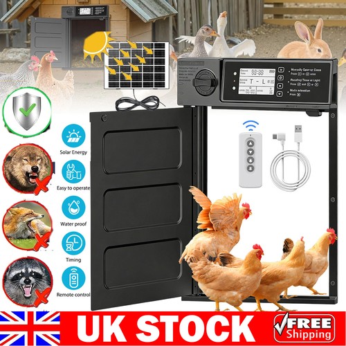 Solar automatic chicken coop - solar,
