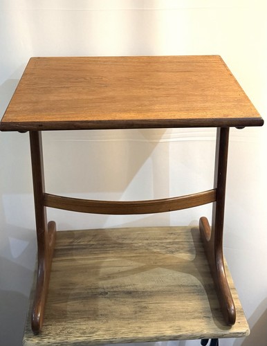 Plan vintage teak side - g, table
