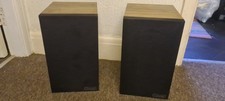 Mission Model 77 Speakers 75W Great Britain made  HiFi Vintage 1980s Teak works