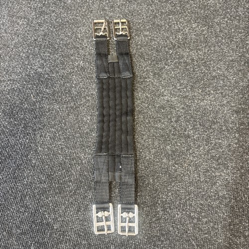 Cameo black web girth - black,