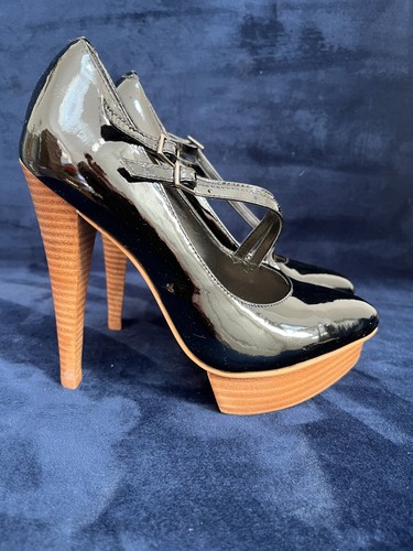 Carvela black patent - uk,