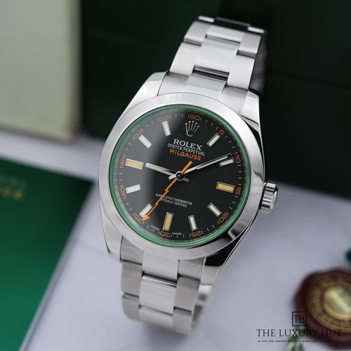 Rolex milgauss 116400gv with - milgauss,
