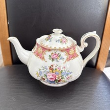 Royal Albert Lady Carlyle Large Teapot – Repaired See All Photos