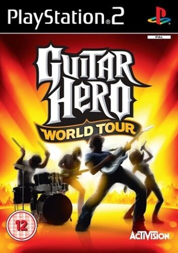 Guitar hero world tour - hero, (ps2)