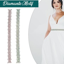 Rhinestone Bridal Applique –