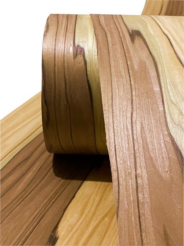 Ebony wood veneer flexible - wood,