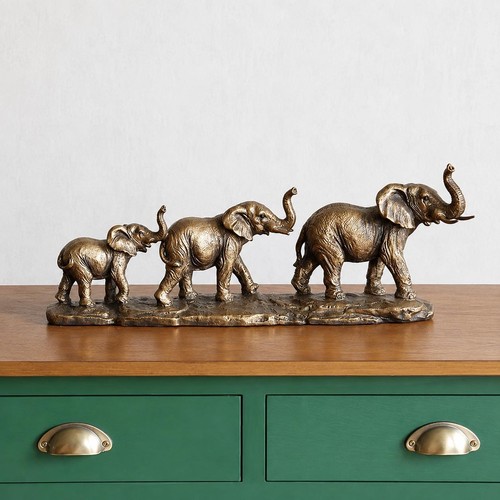 Elephant family figurine - family,