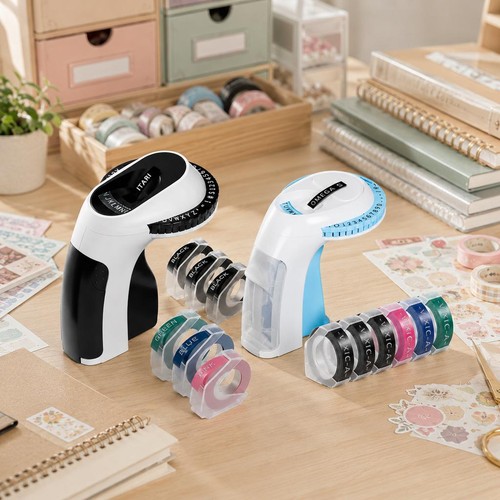 Dymo omega embossing label - 3d,