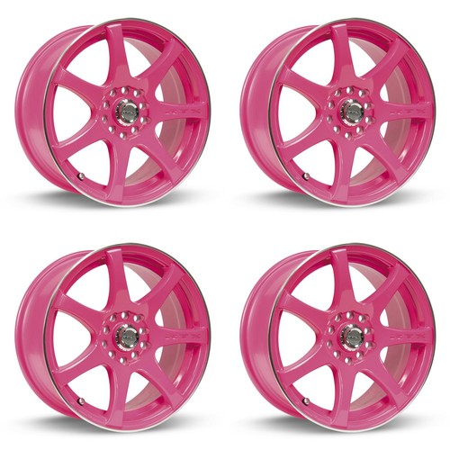 Set pink machined - set, of