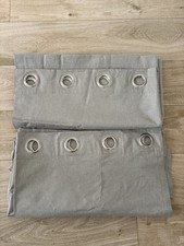 Dunelm eyelet curtains light