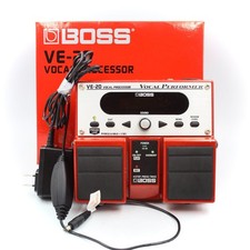 BOSS VE-20 Vocal Performer With Original Box Power Supply Effect Pedal O4L2351