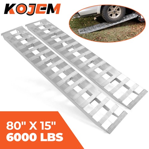 2pcs x15 aluminum 6000 lbs - 80"x15",