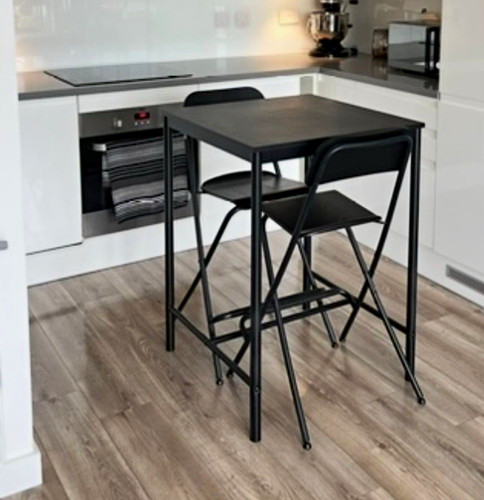 Ikea square top table - square, 4