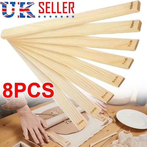 8pcs wooden rolling pin guides - rolling,