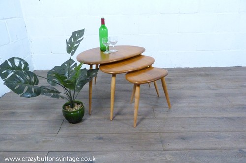 Ercol pebbles blonde nest - pebbles,