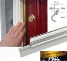 Qlon Around Door Seal Durable Draught Excluder Weather Proofing Strip External