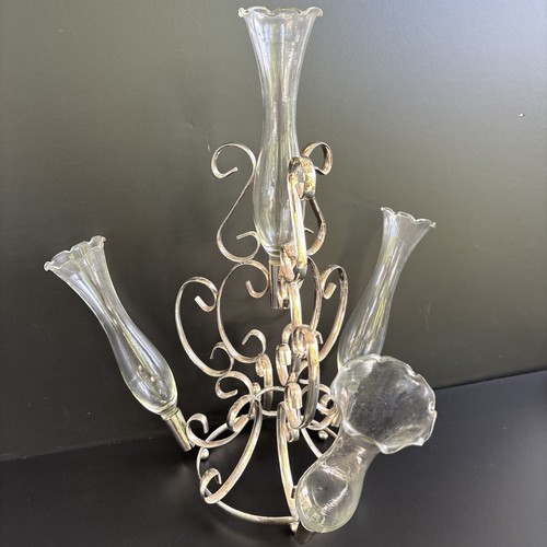 Vtg victorian silver plated - vtg,