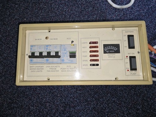 Caravan rcd fuse battery - rcd,