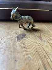 Vintage Brass Small Donkey