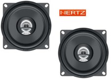 HERTZ Dieci 2 Way 10cm 4" 60w Max RMS Car Door Coaxial Speakers DCX100.3 Pair