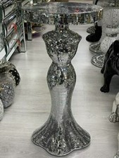 Silver venetian mirrored - mirrored, table