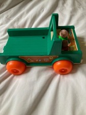 FISHER PRICE  CAMPER VAN BASE TRUCK WITH 2 PEOPLE