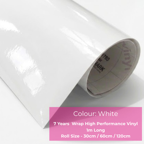 White sticky back - back, wrap