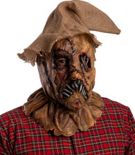 Deluxe Halloween Burlap Mask