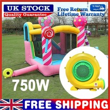 750W Inflatable Bounce House Water Slide AIR Blower Pumb Fan Inflatable Castle