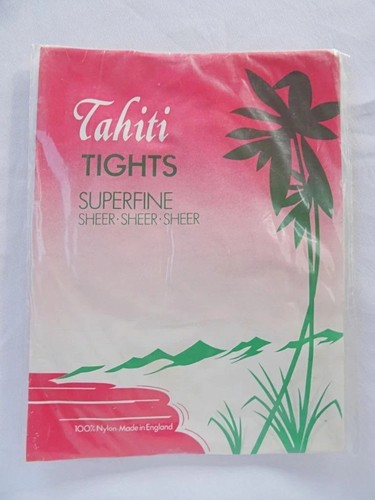 Vintage tights 1960s tahiti - tights,