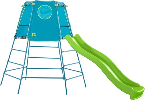Metal climbing frame slide - climbing, &
