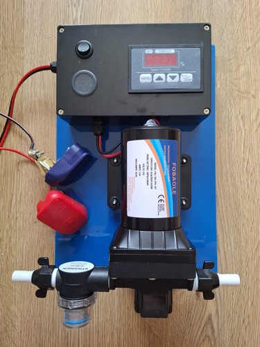 Window cleaning pump digital - &,