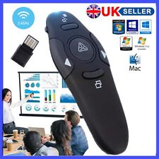 Wireless USB Presenter PowerPoint Pointer Clicker Pen Laser PPT Remote Control