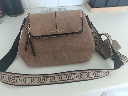 River island brown - river, faux