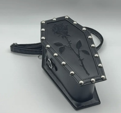 Gothic coffin shaped crossover - shaped,
